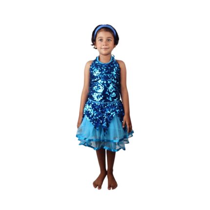 Western Dance Skirt Top Costume for Girls (4 to 8 Years)