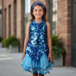 Western Dance Skirt Top Costume for Girls (4 to 8 Years) - Image 4