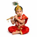 Bavarian krishna fancy dress