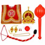 Aavaran Fancy Dress Hanuman Fancy Dress Costume for Kids Boys Age 5-6 Years | Hanuman Ji Costume for School Fancy Dress, Ramleela, Ramnavmi & Religious Events - Image 4